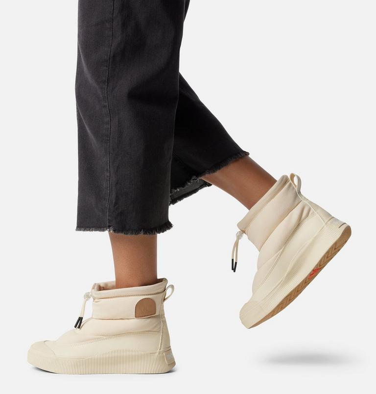 OUT N ABOUT IV Puffy Women's Waterproof Boot, Color: Honey White, Canoe, image 8