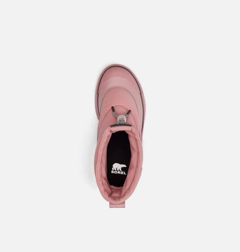 Women's OUT N ABOUT IV PUFFY Insulated Waterproof Boots, Color: Dazed Mauve, Jet, image 4