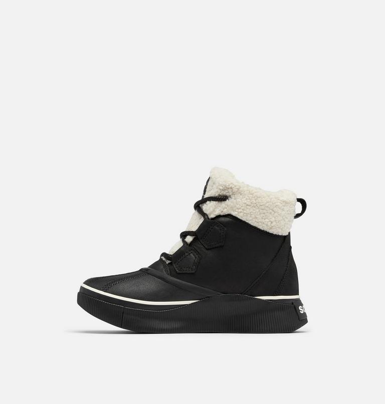 Women's OUT N ABOUT IV Chillz Waterproof Boots, Color: Black, Chalk, image 4