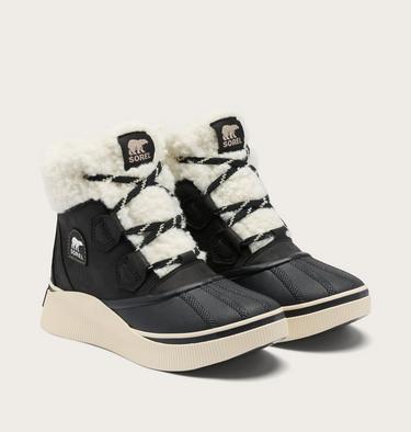 Women's Out N About IV Chillz Winter Boots, Color: Black, Sea Salt, image 2