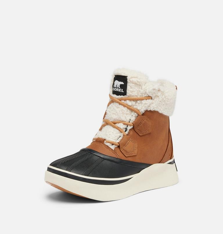 Women's OUT N ABOUT IV Chillz Waterproof Boots, Color: Taffy, Black, image 8