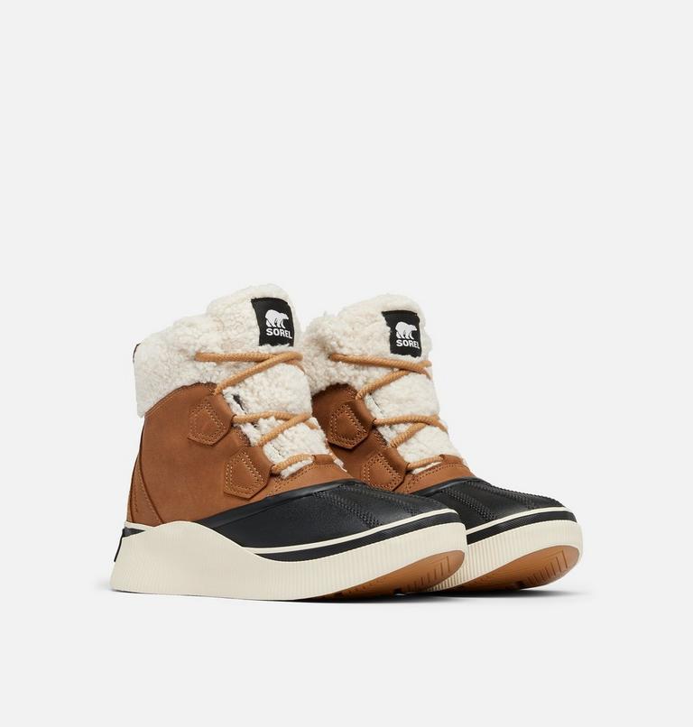 OUT N ABOUT IV Chillz Women's Waterproof Boot, Color: Taffy, Black, image 2