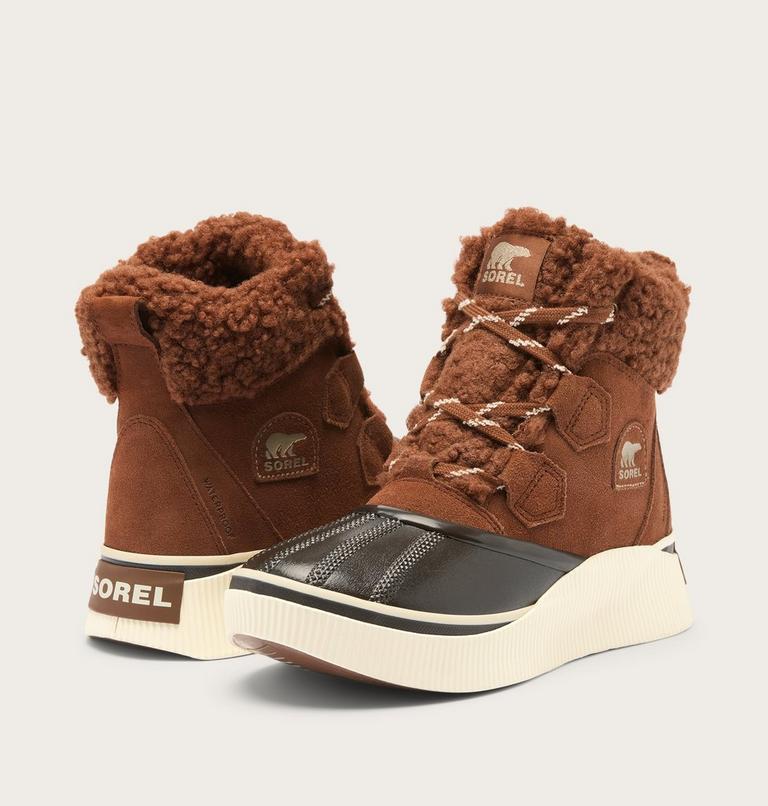 Out N About IV Chillz Women's Waterproof Boot, Color: Dark Auburn, Black, image 9