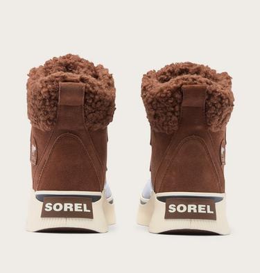 Women's Out N About IV Chillz Winter Boots, Color: Dark Auburn, Black, image 3
