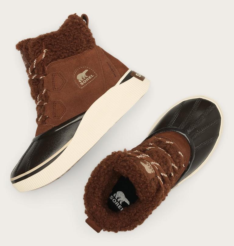 Out N About IV Chillz Women's Waterproof Boot, Color: Dark Auburn, Black, image 5