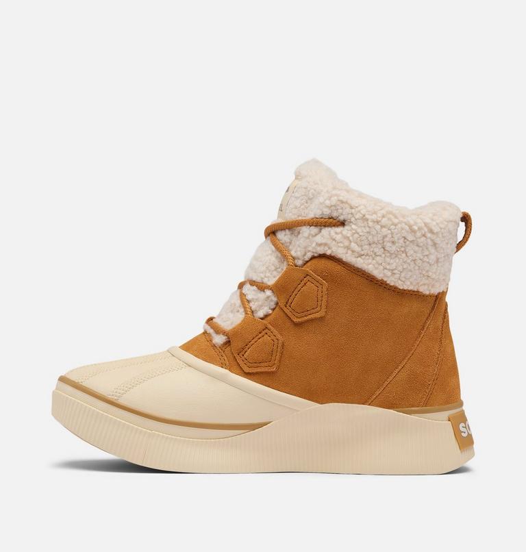 Women's OUT N ABOUT IV Chillz Waterproof Boots, Color: Canyon Gold, Honey White, image 2