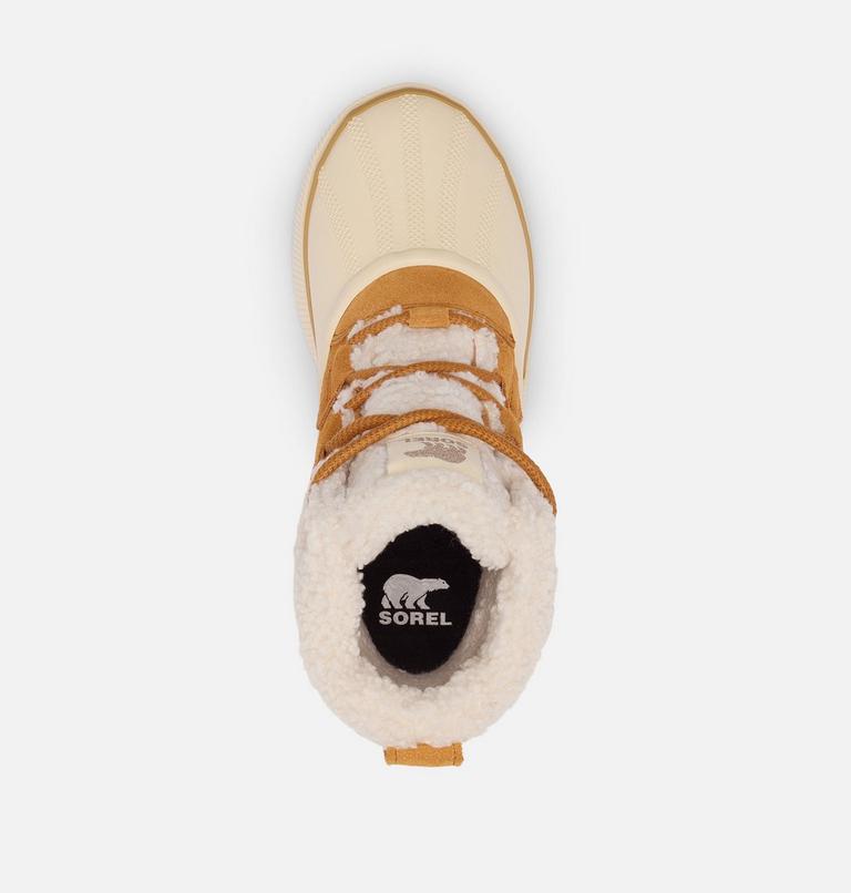 Women's OUT N ABOUT IV Chillz Waterproof Boots, Color: Canyon Gold, Honey White, image 3