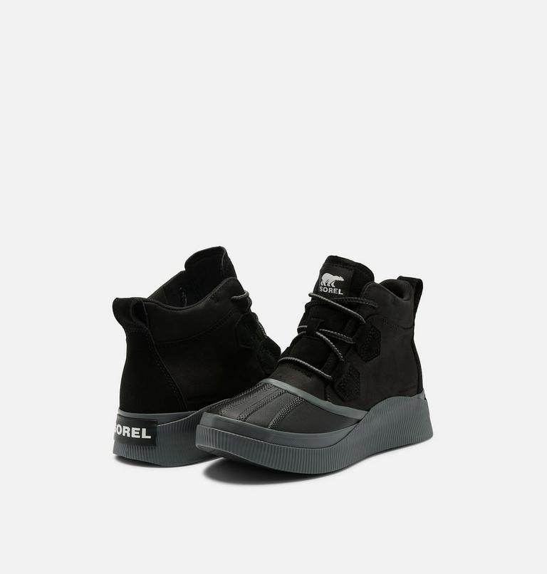 Women's OUT N ABOUT IV CLASSIC Waterproof Boots, Color: Black, Grill, image 9