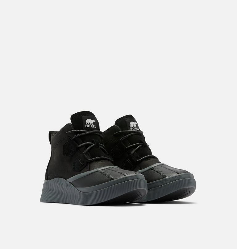 Women's OUT N ABOUT IV CLASSIC Waterproof Boots, Color: Black, Grill, image 2