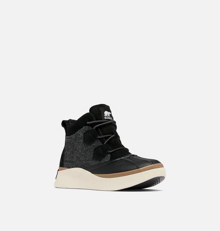 Women's OUT N ABOUT IV CLASSIC Waterproof Boots, Color: Black, Chalk, image 7