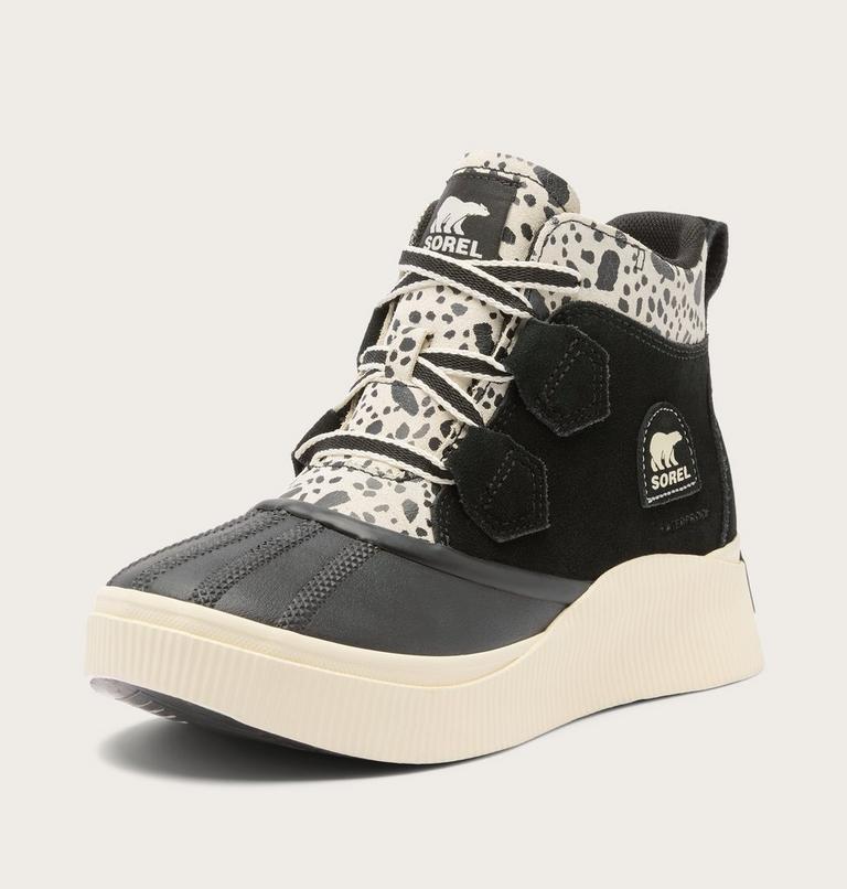 Botas impermeables OUT N ABOUT IV CLASSIC para mujer, Color: Chalk, Black, image 8
