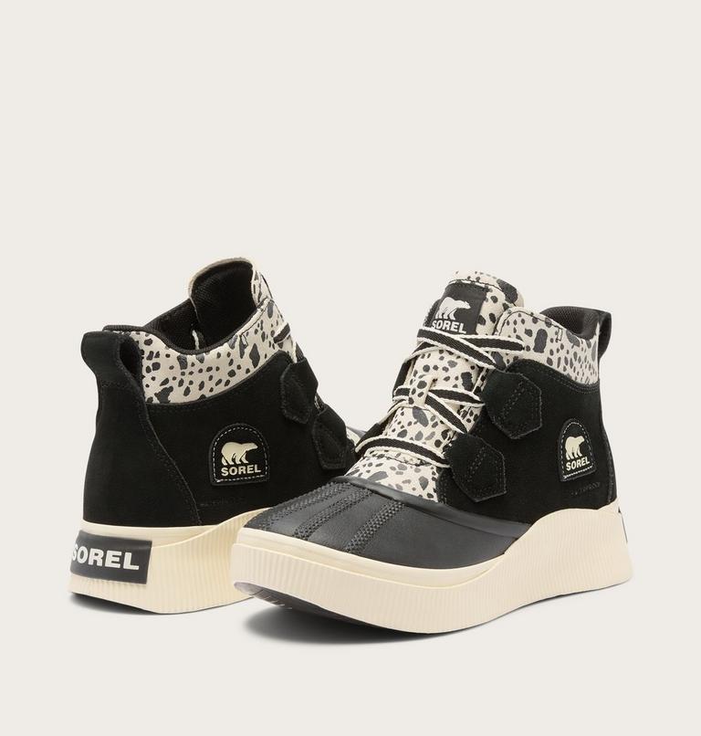 Botas impermeables OUT N ABOUT IV CLASSIC para mujer, Color: Chalk, Black, image 9
