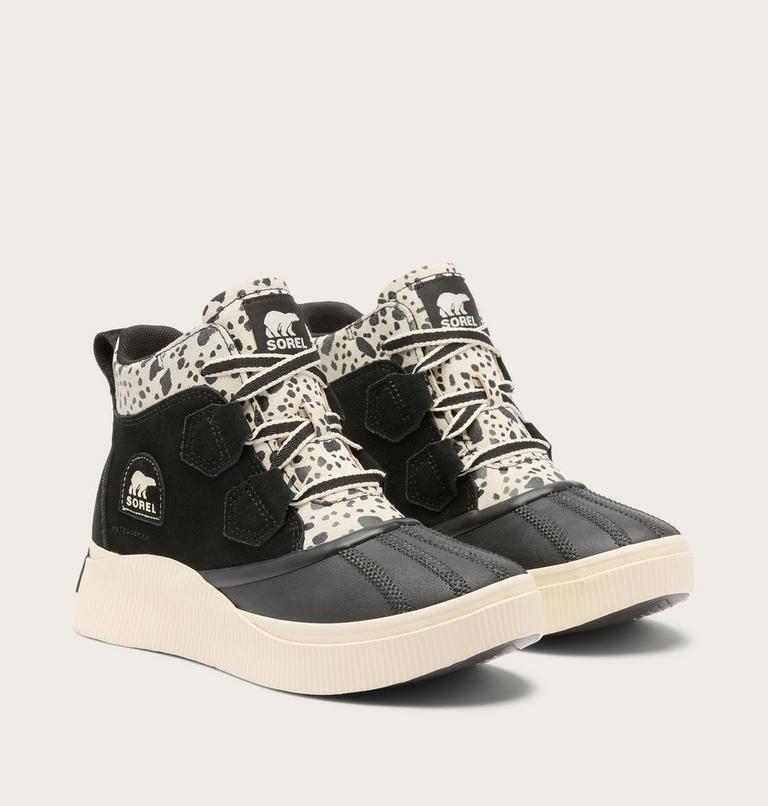 Botas impermeables OUT N ABOUT IV CLASSIC para mujer, Color: Chalk, Black, image 2