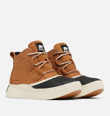 Women's OUT N ABOUT IV CLASSIC Waterproof Boots, Color: Taffy, Black, image 2