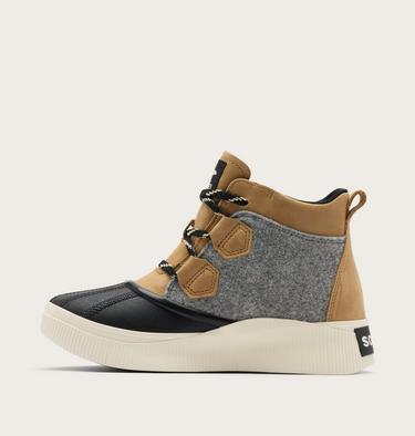 Out N About IV Classic Women's Waterproof Boot, Color: Caribou Buff, Black, image 16