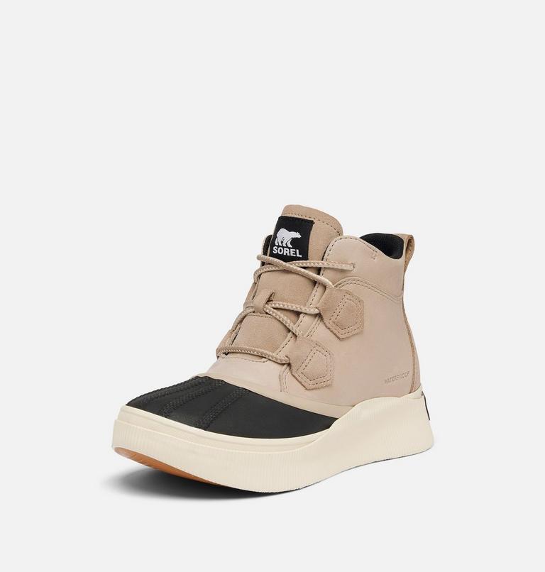 Women's OUT N ABOUT IV CLASSIC Waterproof Boots, Color: Omega Taupe, Black, image 8