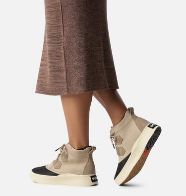 Women's OUT N ABOUT IV CLASSIC Waterproof Boots, Color: Omega Taupe, Black, image 10