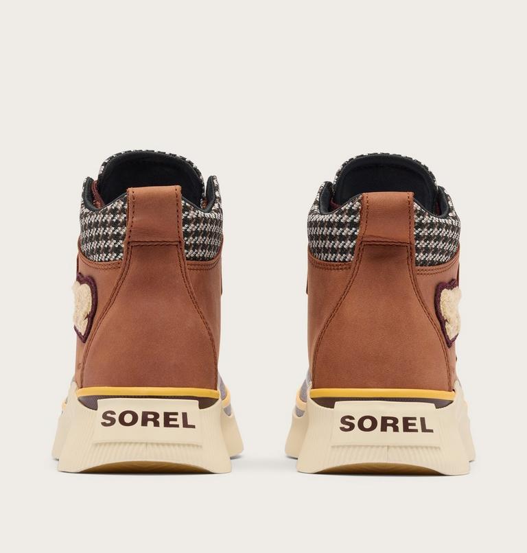 Women's OUT N ABOUT IV CLASSIC Waterproof Boots, Color: Rustic Brown, Redwood, image 3