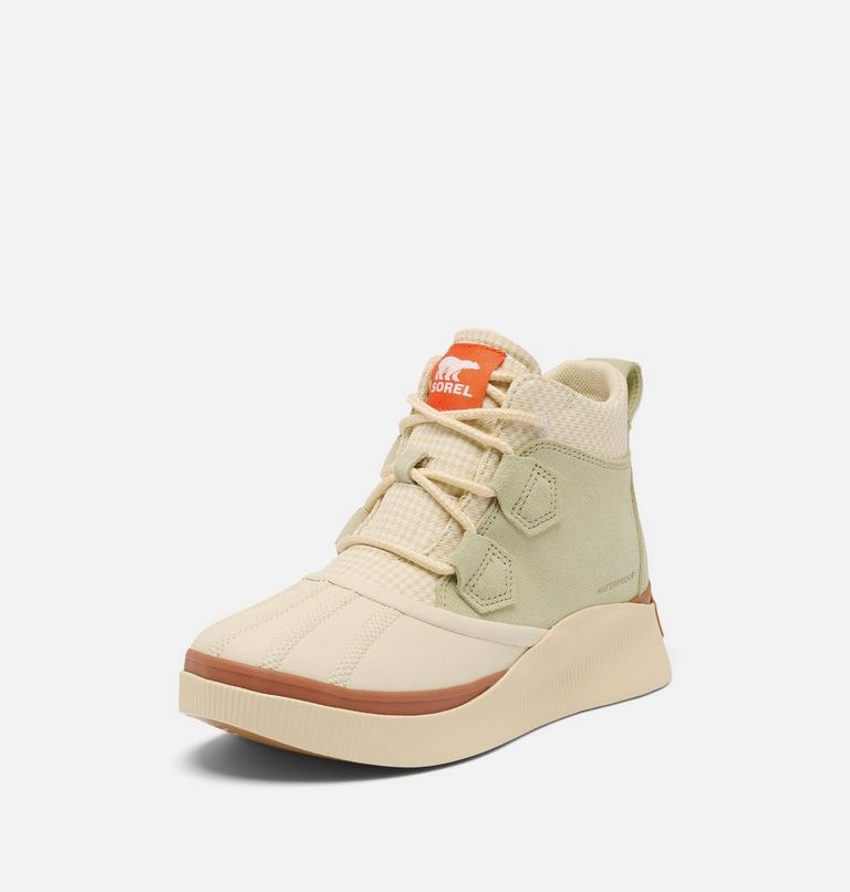 Women's OUT N ABOUT IV Classic Waterproof Boot | 305 | 5.5, Color: Light Aloe, Bleached Ceramic, image 8