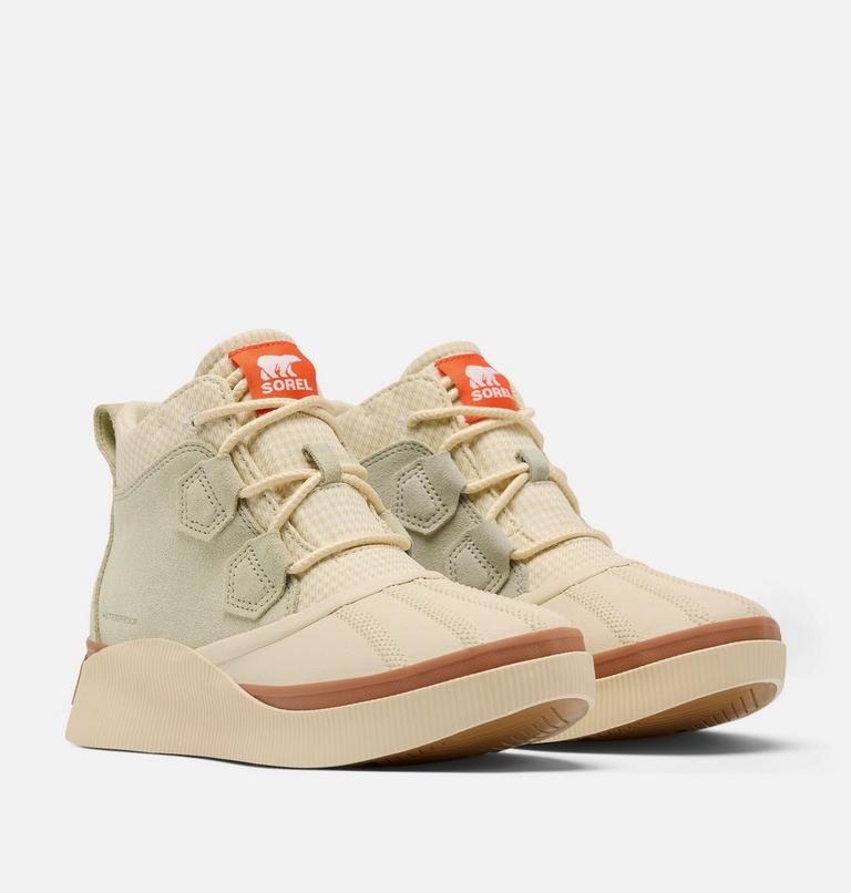 Women's OUT N ABOUT IV Classic Waterproof Boot | 305 | 5.5, Color: Light Aloe, Bleached Ceramic, image 2