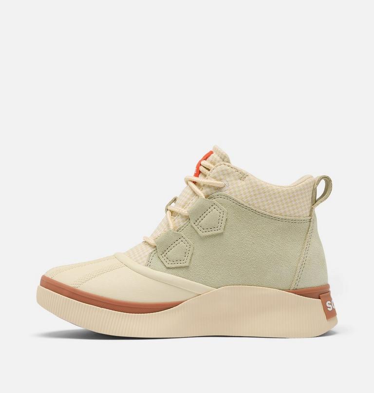 Women's OUT N ABOUT IV Classic Waterproof Boot | 305 | 5.5, Color: Light Aloe, Bleached Ceramic, image 4
