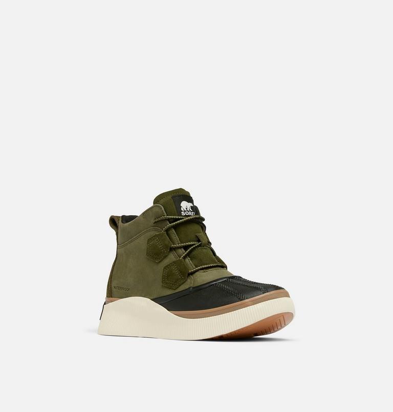 Women's OUT N ABOUT IV CLASSIC Waterproof Boots, Color: Utility Green, Black, image 7