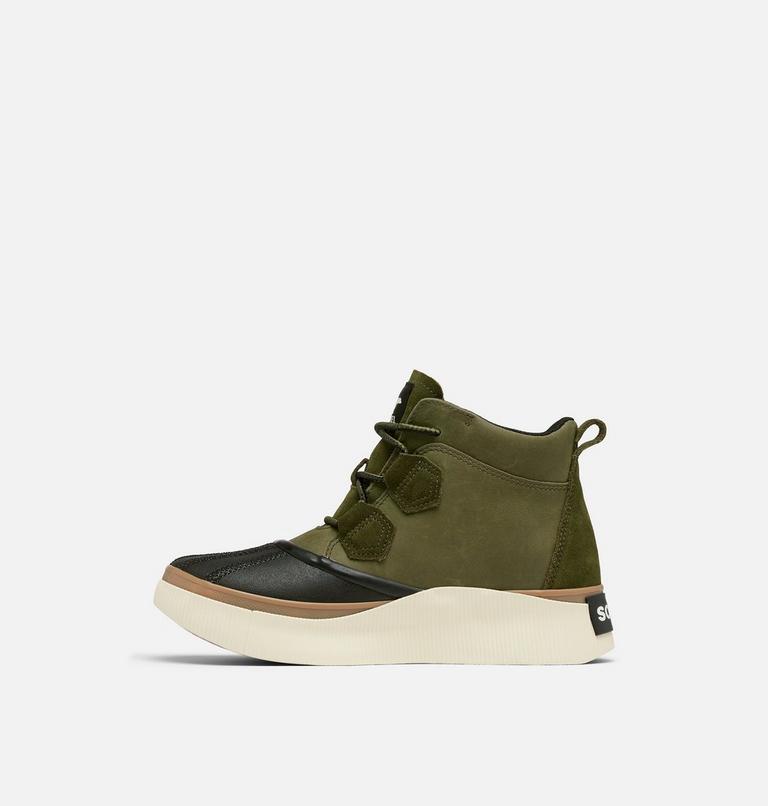 Women's OUT N ABOUT IV CLASSIC Waterproof Boots, Color: Utility Green, Black, image 4