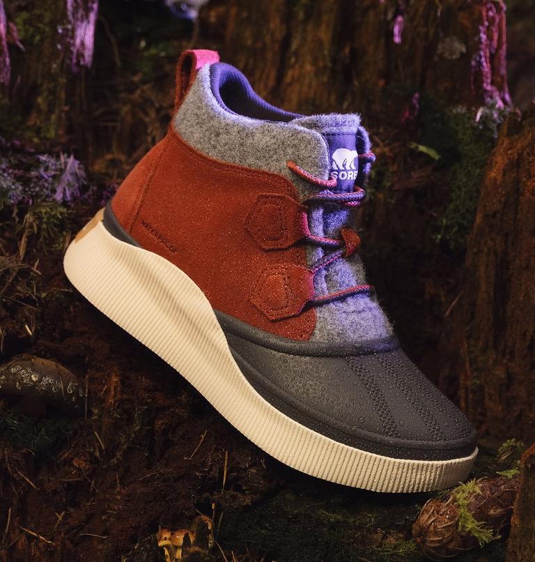 Women's OUT N ABOUT IV CLASSIC Waterproof Boots, Color: Sanguine, Jet, image 11