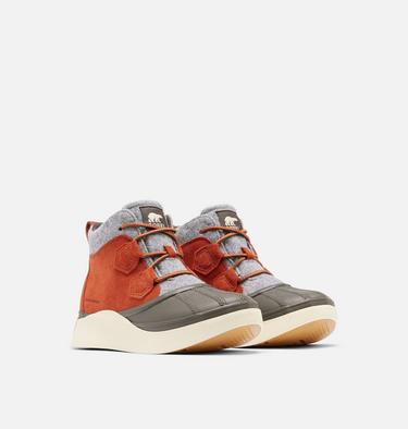 Women's OUT N ABOUT IV CLASSIC Waterproof Boots, Color: Sanguine, Jet, image 2