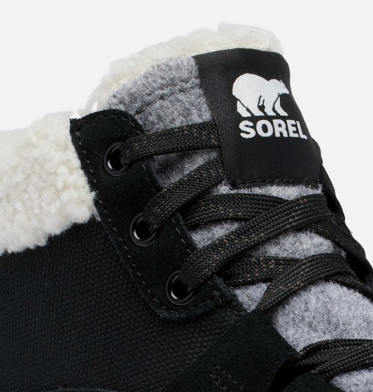 Women's OUT N ABOUT IV Waterproof Mid Sneakers, Color: Black, Sea Salt, image 9