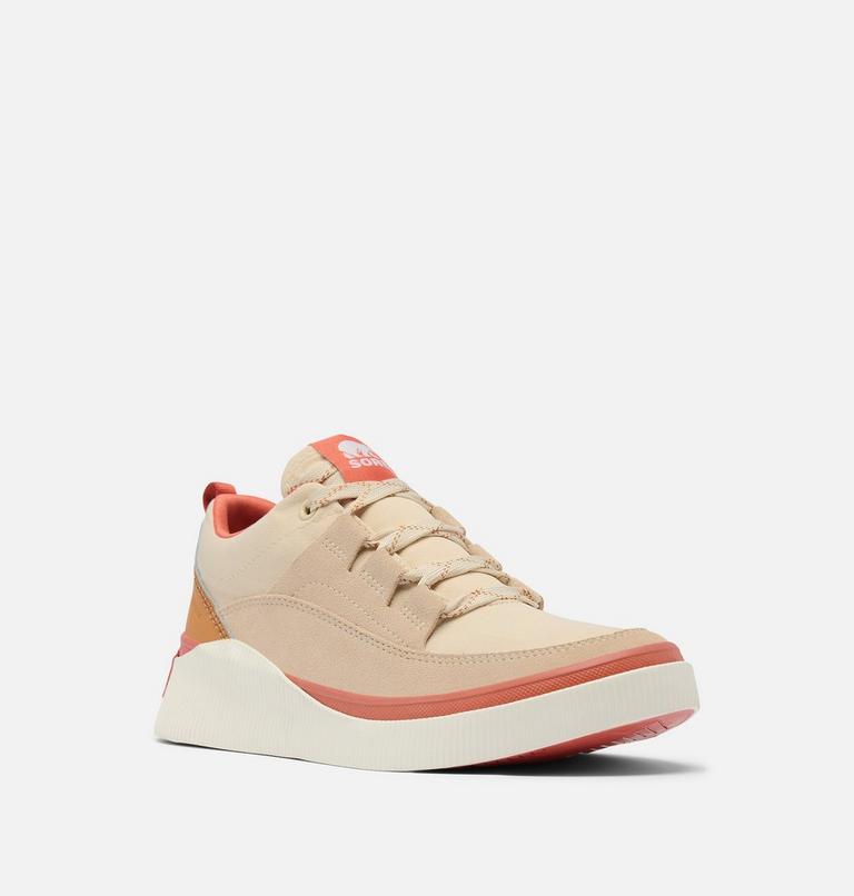 Women's OUT N ABOUT IV Waterproof Sneakers, Color: Bleached Ceramic, Tuscan, image 7