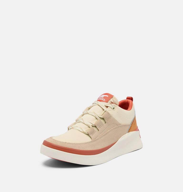 Women's OUT N ABOUT IV Waterproof Sneakers, Color: Bleached Ceramic, Tuscan, image 8