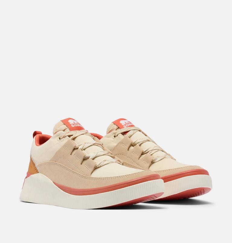 Women's OUT N ABOUT IV Waterproof Sneakers, Color: Bleached Ceramic, Tuscan, image 2