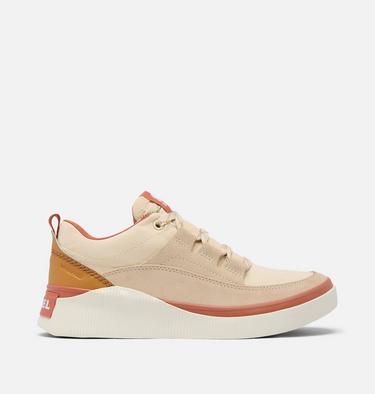 Women's OUT N ABOUT IV Waterproof Sneakers, Color: Bleached Ceramic, Tuscan, image 1