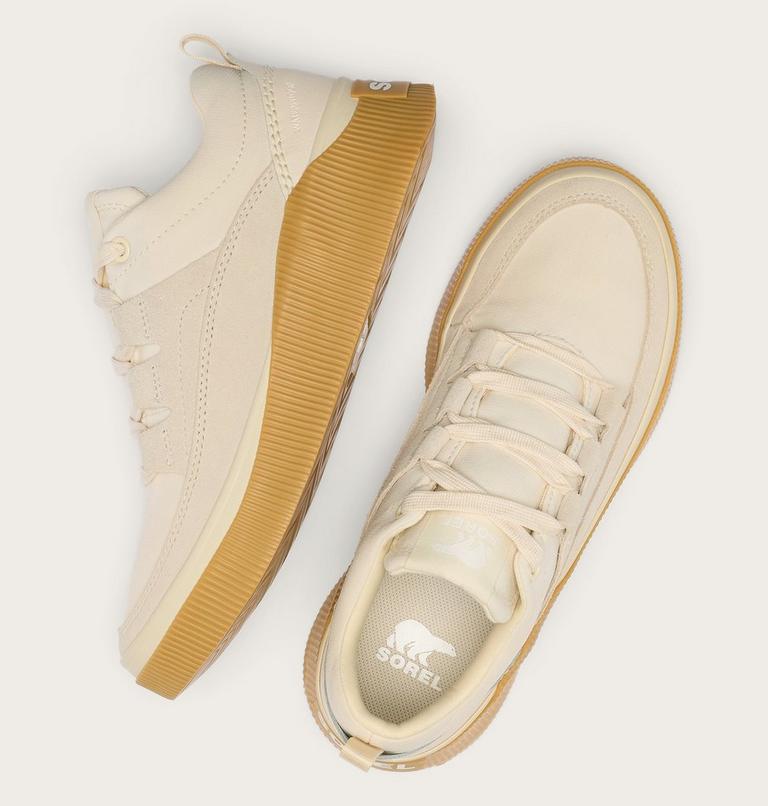 Women's OUT N ABOUT IV Waterproof Sneakers, Color: Chalk, Gum 16, image 4