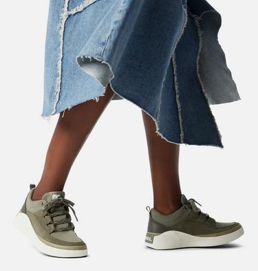 Women's OUT N ABOUT IV Waterproof Sneakers, Color: Stone Green, Chalk, image 6