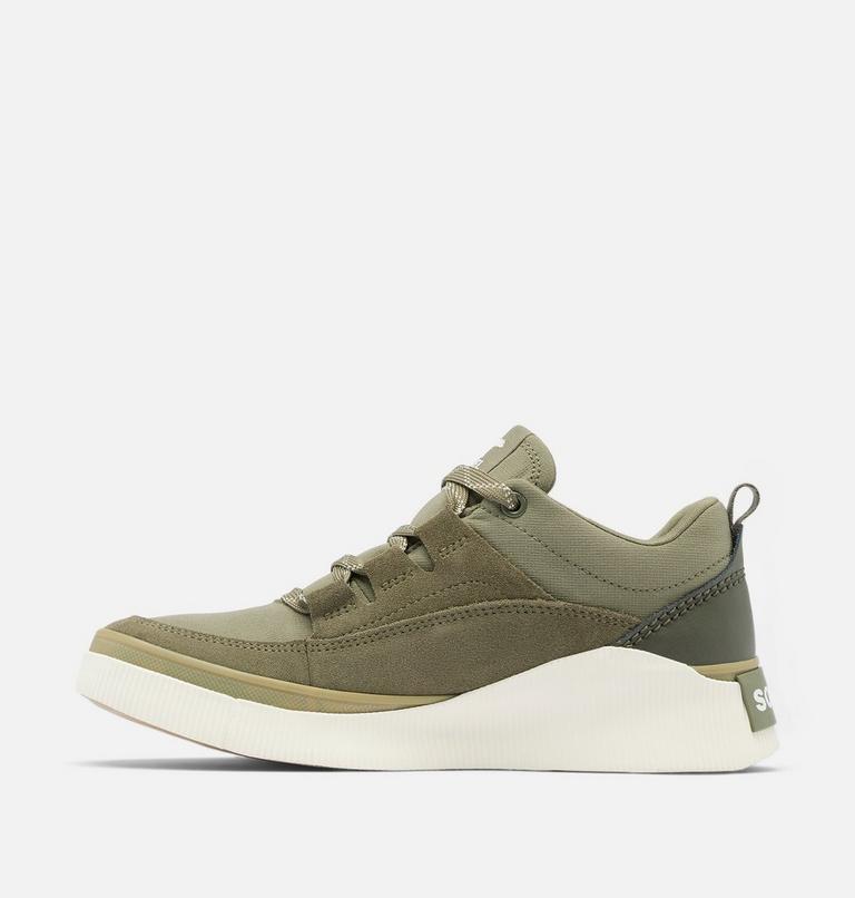 Women's OUT N ABOUT IV Waterproof Sneakers, Color: Stone Green, Chalk, image 4