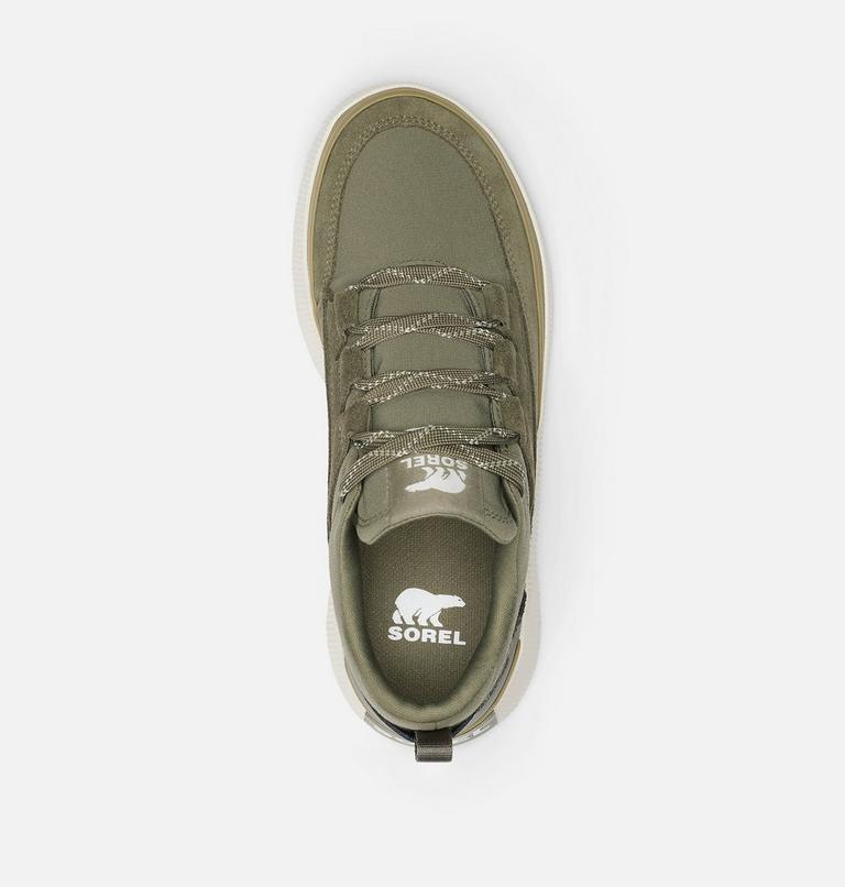 Women's OUT N ABOUT IV Waterproof Sneakers, Color: Stone Green, Chalk, image 5