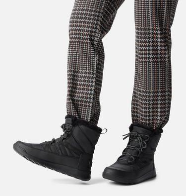 Women's WHITNEY II PLUS LACE Waterproof Snow Boots, Color: Black, Quarry, image 2