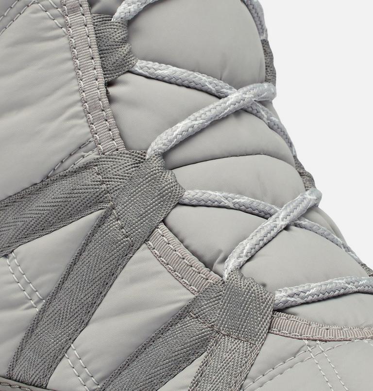 Women's WHITNEY II PLUS TALL LACE Waterproof Snow Boots, Color: Chrome Grey, Quarry, image 9