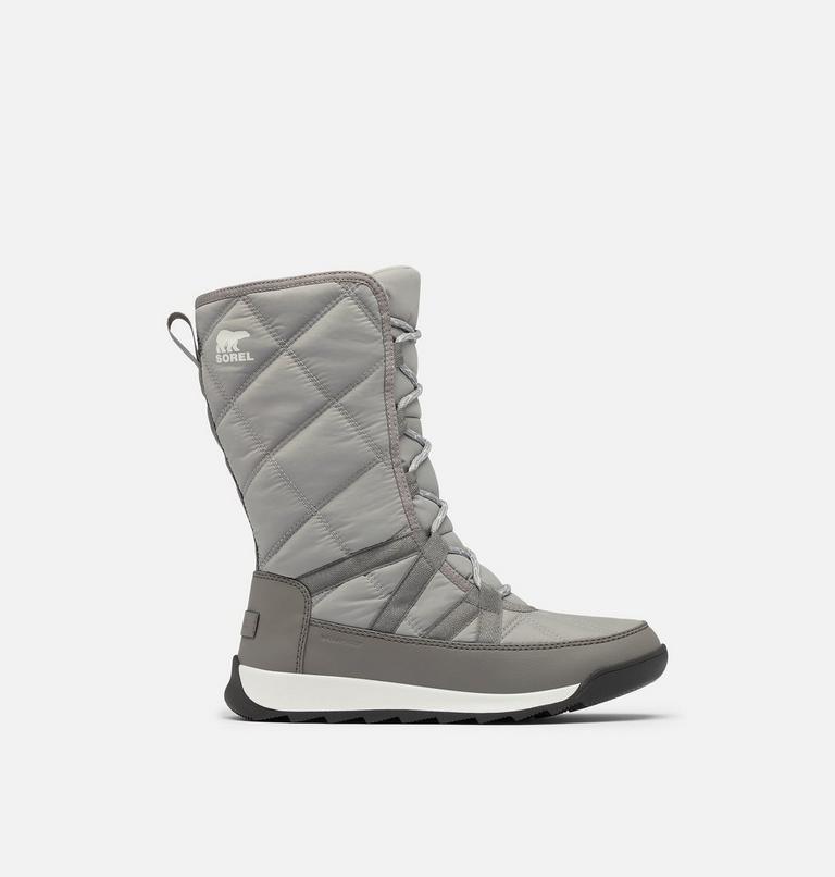 Women's WHITNEY II PLUS TALL LACE Waterproof Snow Boots, Color: Chrome Grey, Quarry, image 1