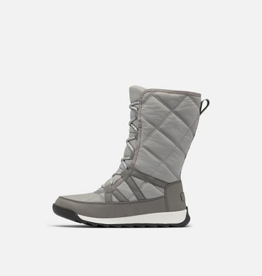 Women's WHITNEY II PLUS TALL LACE Waterproof Snow Boots, Color: Chrome Grey, Quarry, image 8