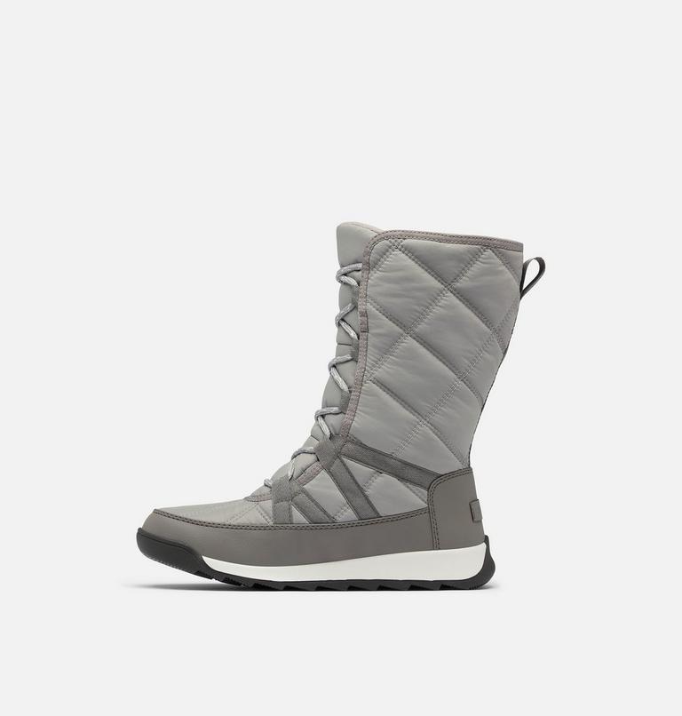 Women's WHITNEY II PLUS TALL LACE Waterproof Snow Boots, Color: Chrome Grey, Quarry, image 4