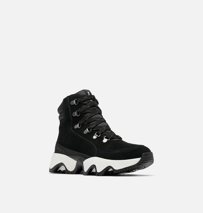 Women's KINETIC IMPACT CONQUEST PLUS Waterproof Sneaker Boots, Color: Black, Sea Salt, image 7