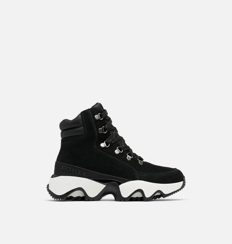 Women's KINETIC IMPACT CONQUEST PLUS Waterproof Sneaker Boots, Color: Black, Sea Salt, image 1