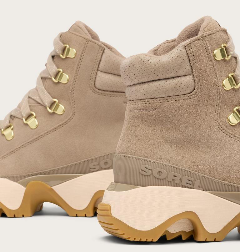 Women's KINETIC IMPACT CONQUEST PLUS Waterproof Sneaker Boots, Color: Omega Taupe, Gum 17, image 6
