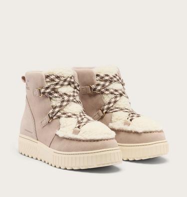 Botas de invierno impermeables ONA AVE ALPINE para mujer, Color: Crushed Clay, Chalk, image 6