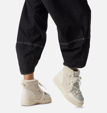 Women's ONA AVE ALPINE Waterproof Winter Boots, Color: Chalk, Chalk, image 10