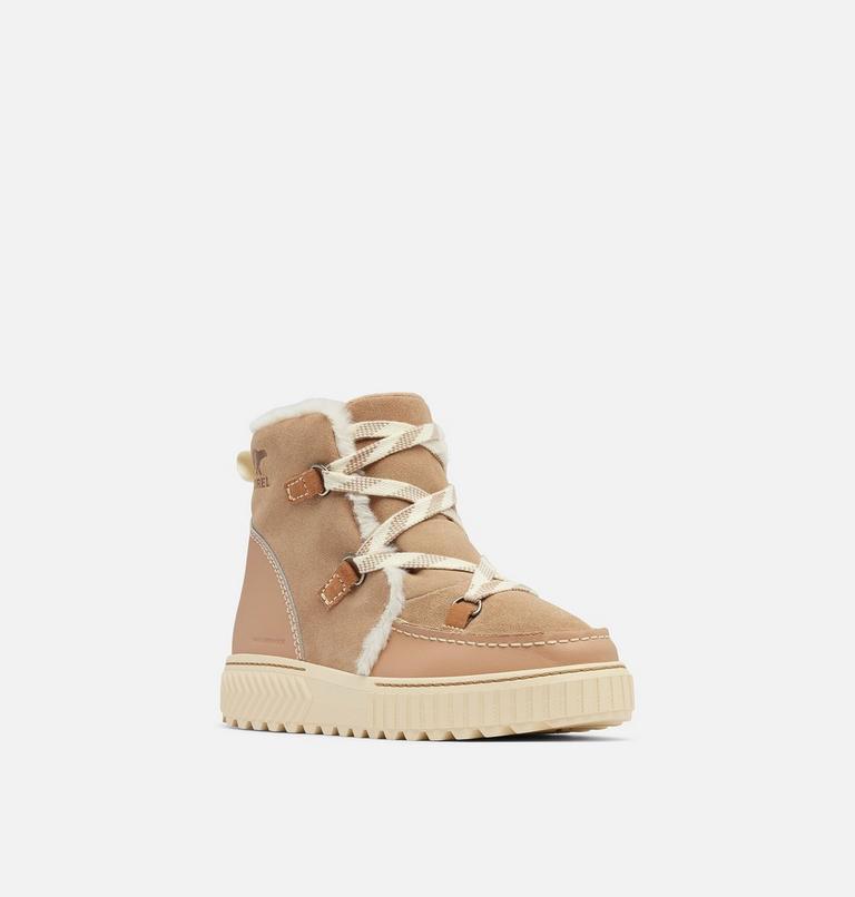 Women's ONA AVE ALPINE Waterproof Winter Boots, Color: Dusty Tan, Tawny Buff, image 7