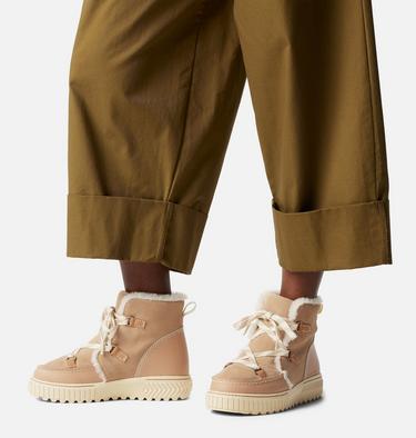 Women's ONA AVE ALPINE Waterproof Winter Boots, Color: Dusty Tan, Tawny Buff, image 8